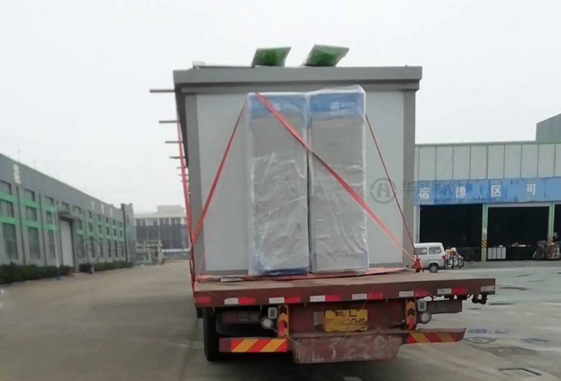 鹽城垃圾分類投放站，四分類垃圾房，智能分類垃圾房，垃圾分類箱房