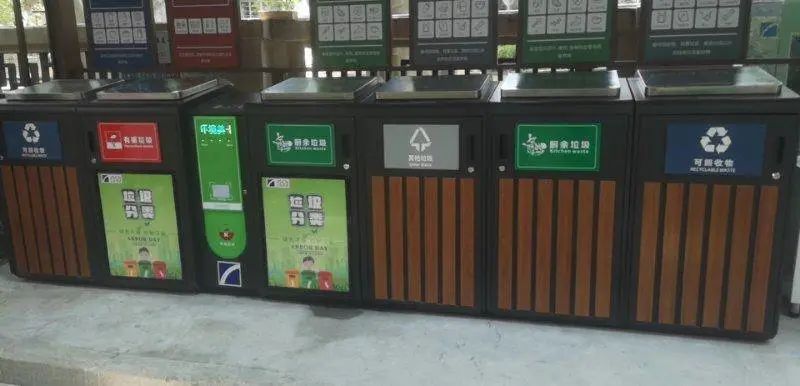 貓先生智能垃圾分類亭，定時定點垃圾收集點 ，垃圾亭生產(chǎn)廠家