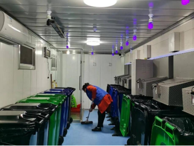 智能垃圾分類房，清潔小屋，垃圾分類收集站，分類垃圾亭生產廠家