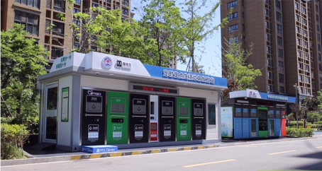 江蘇智能分類垃圾房，清潔小屋，垃圾分類收集站生產廠家