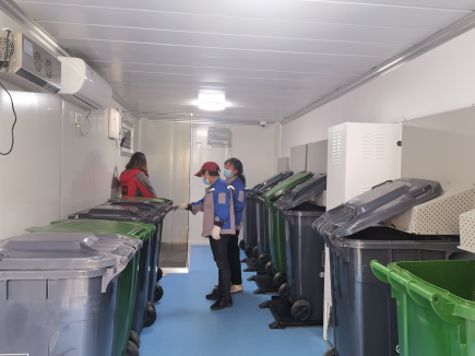 智能垃圾房，分類房廠家，垃圾分類收集點(diǎn)